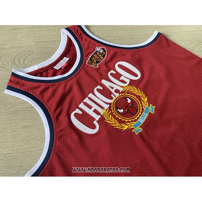 Camiseta Chicago Bulls Michael Jordan #23 Mitchell & Ness 1996 Rojo